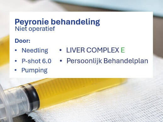 peyronie nieuwe behandeling